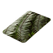 Fern Fronds II Dunkle grüne Natur Magnet (Linke Seite)