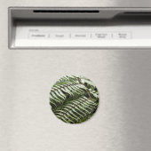 Fern Fronds II Dunkle grüne Natur Magnet (In Situ (Geschirrspüler))