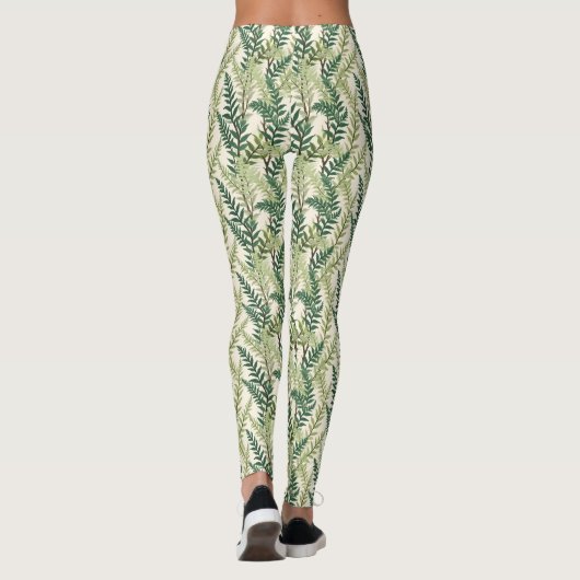 Fern Fronds Leggings (Rückseite)