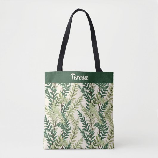 Fern Fronds Tasche (Vorderseite)