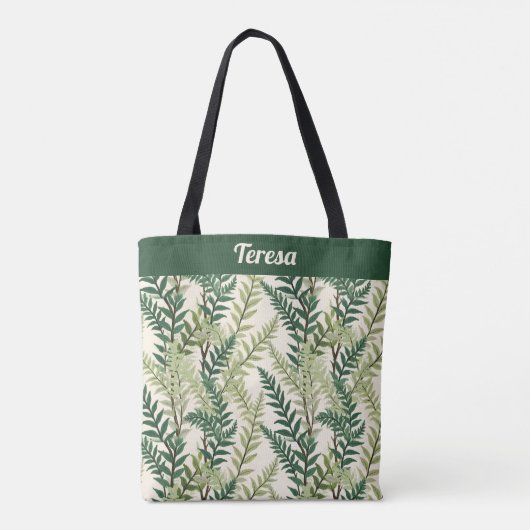 Fern Fronds Tasche (Rückseite)