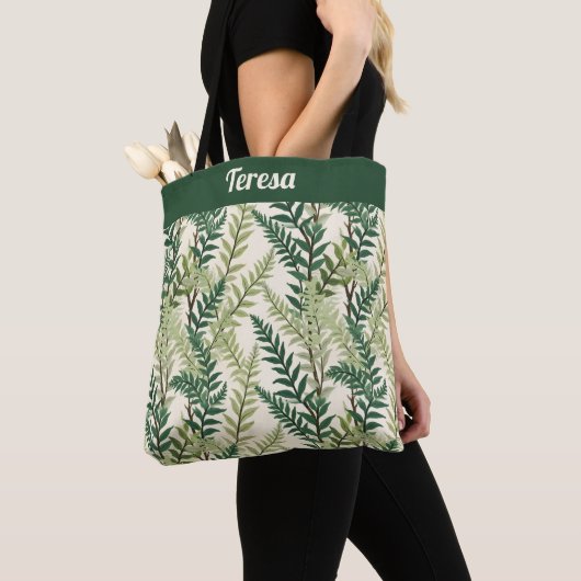 Fern Fronds Tasche (Von Nahem)