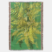 Fern, Fronten, Blumengrün, goldgelb Decke (Vorderseite Vertikal)