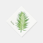 Fern Frontsystempapier Napkins Serviette (Ecke)