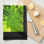 Fern Geschirrtuch (Viertel Falte)