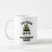Fern Goodness Sake Funny Pflanze Puff Kaffeetasse (Links)