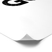 Fern Goodness Sake Funny Pflanze Puff Poster (Ecke)