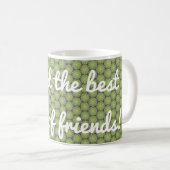 Fern Green Circle of Friends Kaffeetasse (VorderseiteRechts)