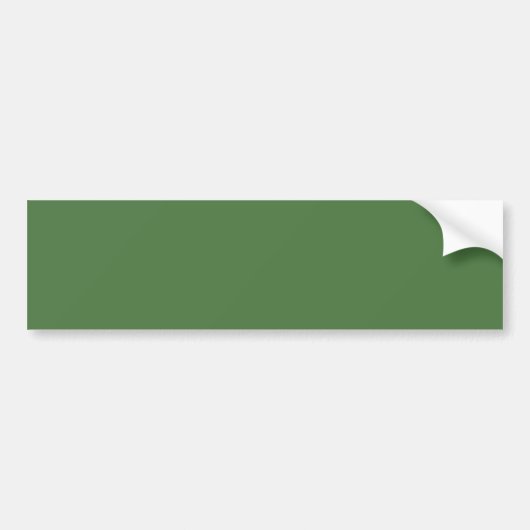 Fern Green Solid Color Autoaufkleber (Vorne)