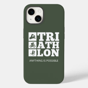 Fern Green - Triathlon Motivation Case-Mate iPhone 14 Hülle