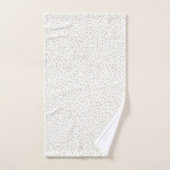 Fern-, Grün- und Orangendosen Badhandtuch Set (Handtuch)