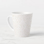 Fern-, Grün- und Orangendosen Milchtasse (Linke Ecke)