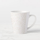 Fern-, Grün- und Orangendosen Milchtasse (Rechts)
