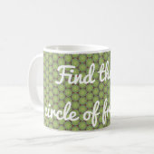 Fern Grüner Kreis der Freunde Kaffeetasse (Vorderseite Links)