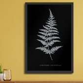 Fern - Gymnogramma Chrysophylla. Röntgeneffekt - 0 Fotodruck