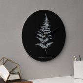 Fern - Gymnogramma Chrysophylla. Röntgeneffekt - 0 Große Wanduhr