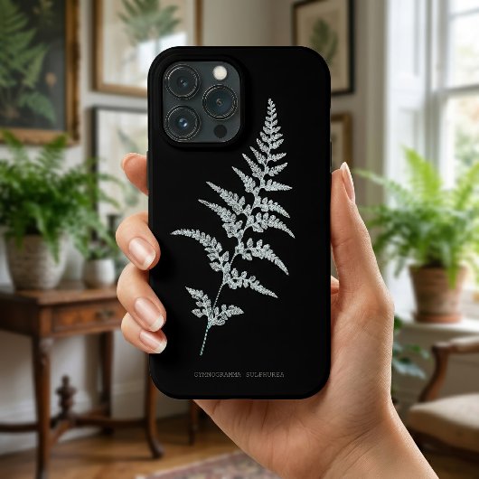 Fern - Gymnogramma Sulphurea - Röntgenwirkung - 03 Case-Mate iPhone Hülle