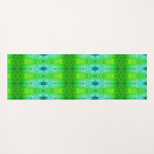 Fern Ikat 2 x GL Yogamatte (Rückseite (Horizontal))