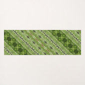 Fern Ikat 6 Yogamatte (Rückseite (Horizontal))