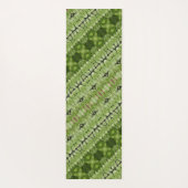 Fern Ikat 6 Yogamatte (Rückseite)