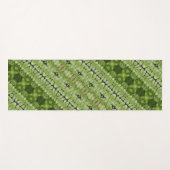 Fern Ikat 6 Yogamatte (Vorderseite (Horizontal))