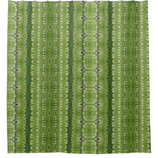Fern Ikat 8 Duschvorhang (Vorderseite)