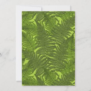 Fern in grün