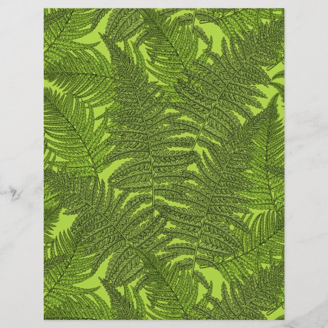 Fern in grün (Vorderseite)