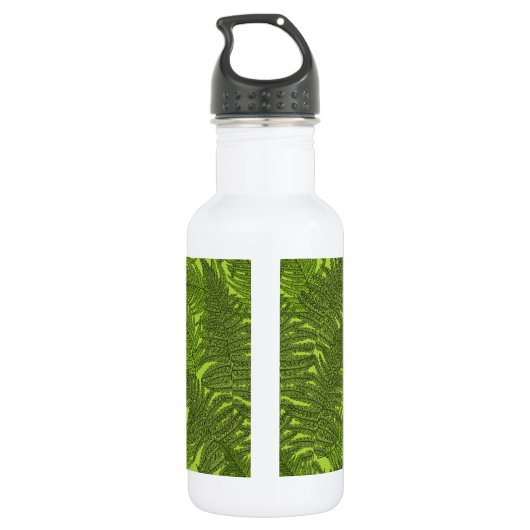 Fern in grün edelstahlflasche (Rückseite)