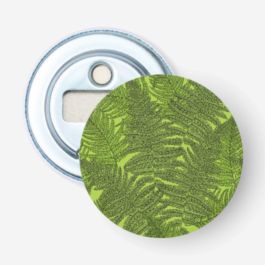 Fern in grün flaschenöffner (Vorderseite)