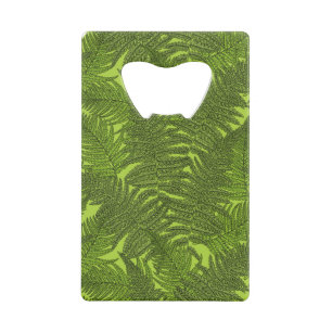 Fern in grün geldbeutel flaschenöffner
