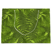 Fern in grün große geschenktüte (Vorderseite)