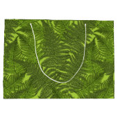 Fern in grün große geschenktüte (Rückseite)
