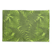 Fern in grün kissenbezug (Rückseite-Links)