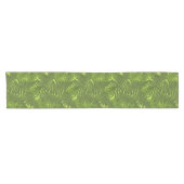 Fern in grün kurzer tischläufer (Horizontal)