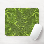 Fern in grün mousepad (Mit Mouse)