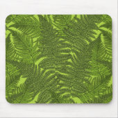 Fern in grün mousepad (Vorne)