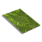 Fern in grün notizblock (Rechte Seite)