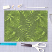 Fern in grün seidenpapier (Handwerk)