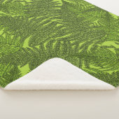 Fern in grün sherpadecke (3/4)
