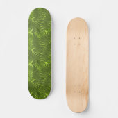 Fern in grün skateboard (Vorderseite)
