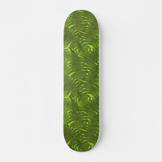 Fern in grün skateboard (Vorne)