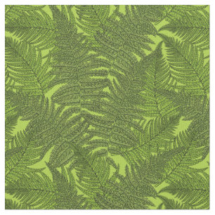 Fern in grün stoff