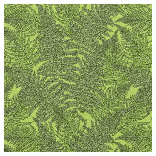 Fern in grün stoff (Nahaufnahme)