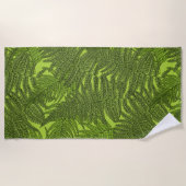 Fern in grün strandtuch (Vorderseite)