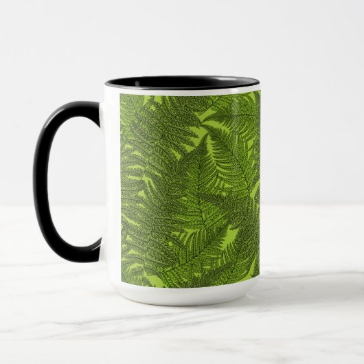 Fern in grün tasse (Links)