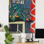 Fern in Pot Poster (Heimbüro)