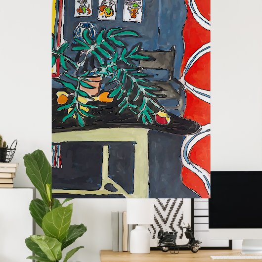 Fern in Pot Poster (Heimbüro)