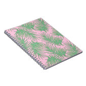 Fern ist in rosa. notizblock (Rechte Seite)