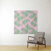 Fern ist in rosa. wandteppich (Beispiel (Horizontal))